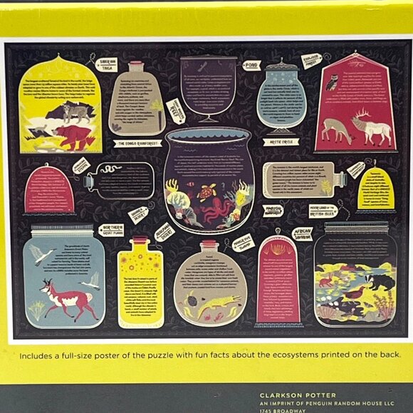 The Wondrous Workings Of Planet Earth 500-Piece Jigsaw Puzzle & Poster Ecosystem - Picture 10 of 12